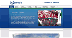 Desktop Screenshot of biocare-dz.com